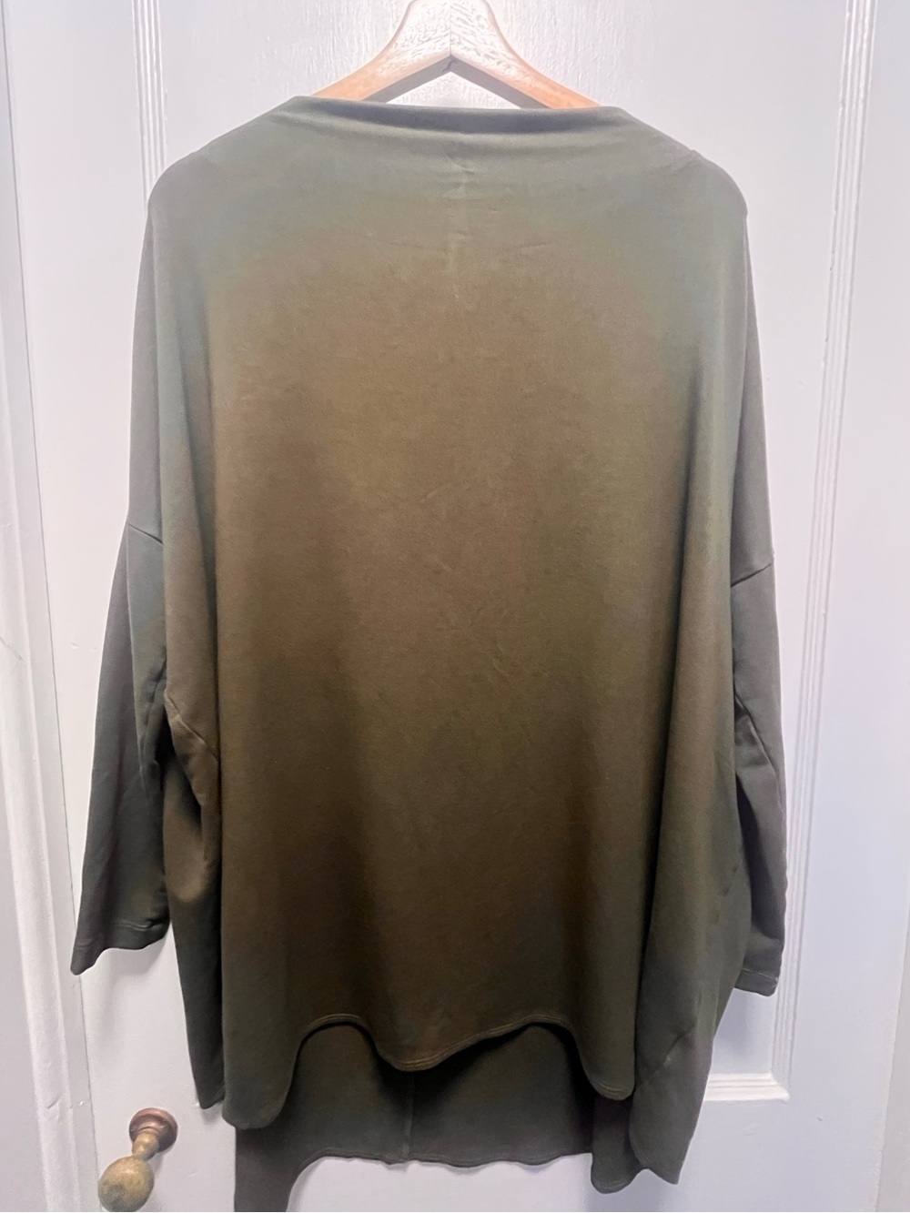 Bryn Walker Olive Boatneck Tunic Top